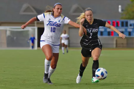 Gabriella Borboa playing soccer