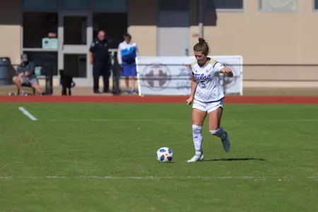 Emily Brandenburg playing soccer