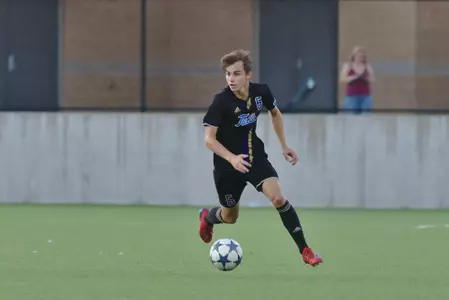 Chase Bromstedt playing soccer