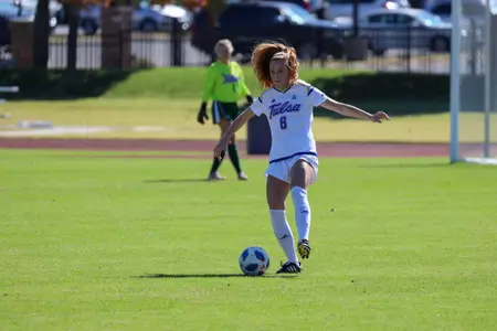 Tristan Edgar playing soccer