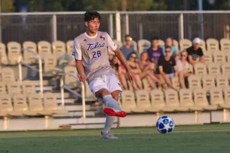 Alex Garcia playing soccer