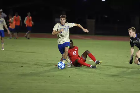 Adam Habib playing soccer