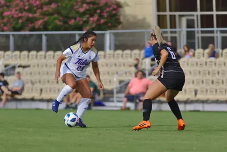 Jordan Martinez playing soccer