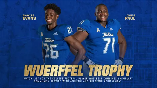 Akayleb Evans and Chris Paul on Wuerffel Trophy Watch List