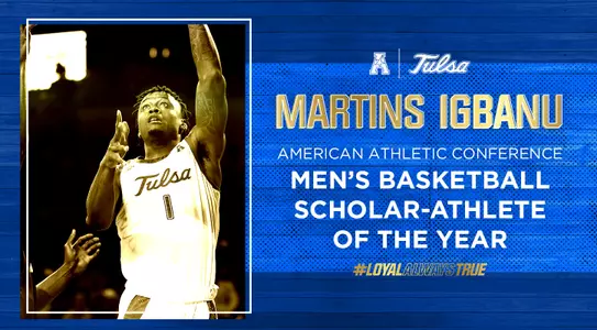 Martins Igbanu AAC Scholar Athlete