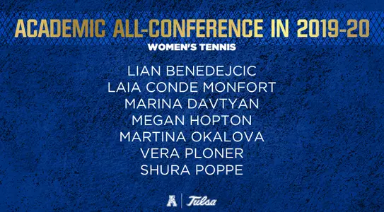 AAC Women's Tennis all-academic team