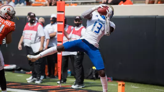 Tulsa Golden Hurricane wide receiver Josh Johnson (13) TU vs OSU -