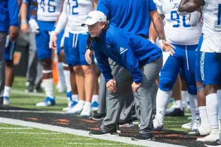 Tulsa Golden Hurricane head coach Philip Montgomery TU vs OSU - BRETT ROJO/For the University of Tulsa