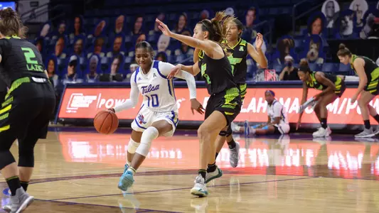 Maya Mayberry playing against USF