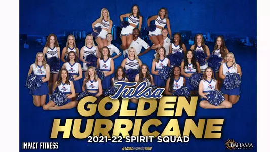 2021-22 Tulsa Spirit Squad poster