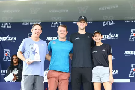 Steve Gulley and staff accept award