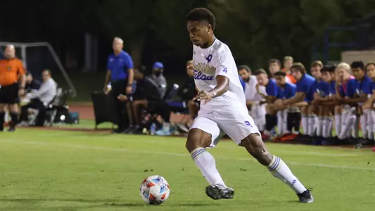 Malik Henry-Scott playing soccer