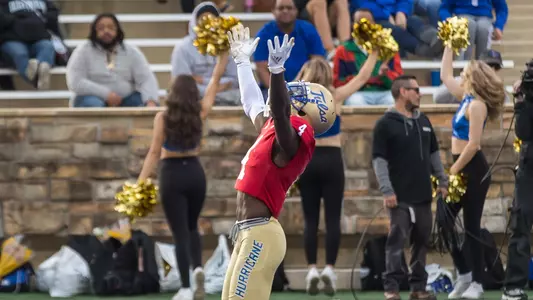 Tulsa Golden Hurricane wide receiver Josh Johnson (4)Temple vs TU -  BRETT ROJO/For the University of Tulsa
