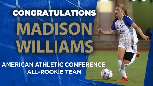 Madison Williams AAC All-Rookie graphic