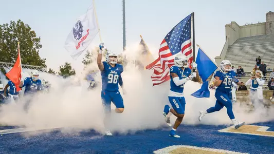 Team Entrance vs, Navy
