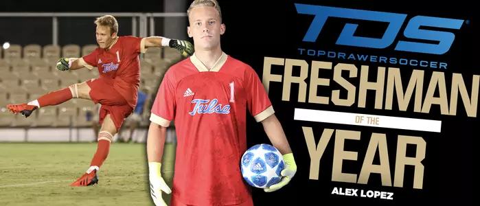 Alex Lopez Freshman of the Year graphic