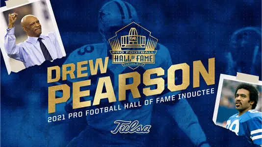 Drew Pearson Pro FB Hall of Fame inductee