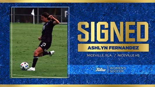 Ashlyn Fernandez signing day graphic