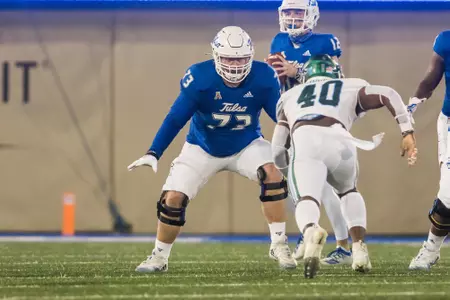 Tulane vs TU -  BRETT ROJO/For the University of Tulsa
