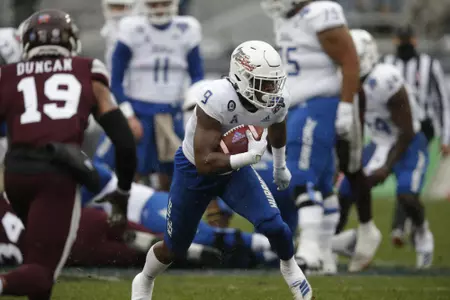 Tulsa vs Mississippi State football in the Armed Forced Bowl at Amon Carter Stadium in Fort Worth, Texas on December 31, 2020. (Photo by/Ellman Photography)