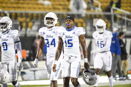 October 3, 2020 - Orlando, FL, U.S: \  during 1st half NCAA football game between the Tulsa Golden Hurricane and the UCF Knights at the Bounce House in Orlando, Fl.  Romeo T Guzman