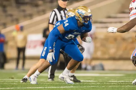 SMU vs TU -  BRETT ROJO/For the University of Tulsa
