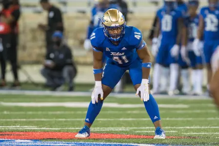 SMU vs TU -  BRETT ROJO/For the University of Tulsa