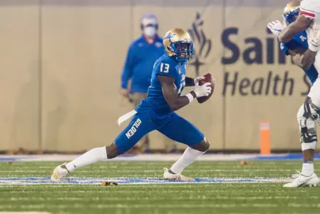 SMU vs TU -  BRETT ROJO/For the University of Tulsa