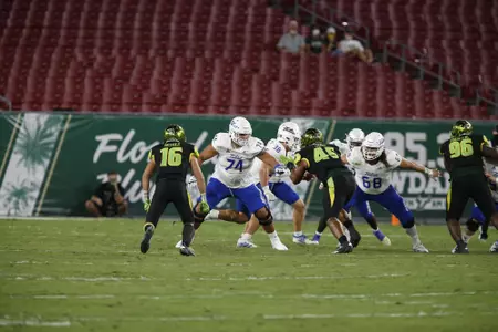 Oct 23, 2020; Tampa Bay, Florida, USA; during the second half at Raymond James Stadium. Mandatory Credit: Reinhold Matay