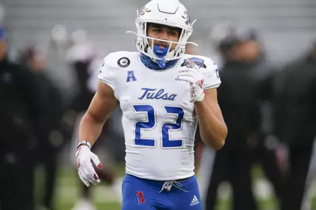 Tulsa vs Mississippi State football in the Armed Forced Bowl at Amon Carter Stadium in Fort Worth, Texas on December 31, 2020. (Photo by/Ellman Photography)