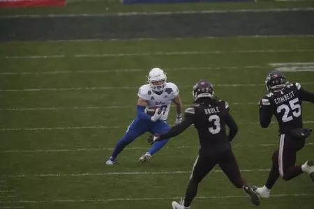 Tulsa vs Mississippi State football in the Armed Forced Bowl at Amon Carter Stadium in Fort Worth, Texas on December 31, 2020. (Photo by/Ellman Photography)