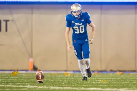 SMU vs TU -  BRETT ROJO/For the University of Tulsa