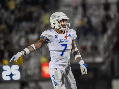 October 3, 2020 - Orlando, FL, U.S: \  during 2nd half NCAA football game between the Tulsa Golden Hurricane and the UCF Knights. Tulsa defeated UCF 34-26 at the Bounce House in Orlando, Fl.  Romeo T Guzman