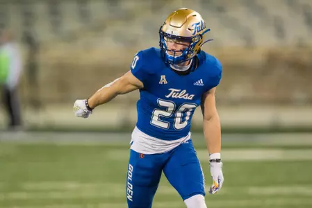 SMU vs TU -  BRETT ROJO/For the University of Tulsa