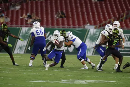 Oct 23, 2020; Tampa Bay, Florida, USA; during the second half at Raymond James Stadium. Mandatory Credit: Reinhold Matay