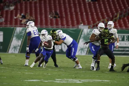 Oct 23, 2020; Tampa Bay, Florida, USA; during the second half at Raymond James Stadium. Mandatory Credit: Reinhold Matay