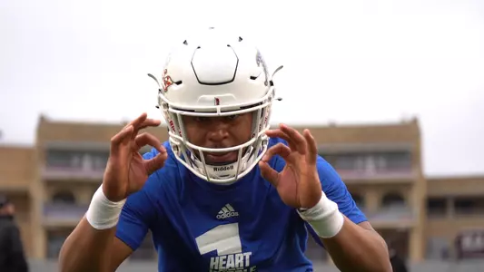 James Palmer playing football