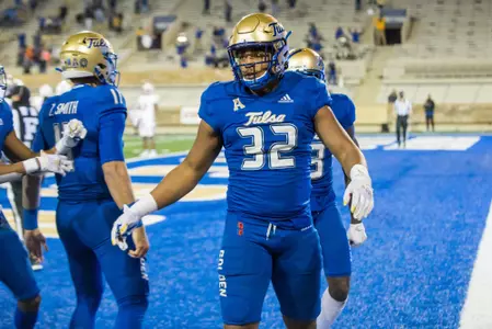 SMU vs TU -  BRETT ROJO/For the University of Tulsa