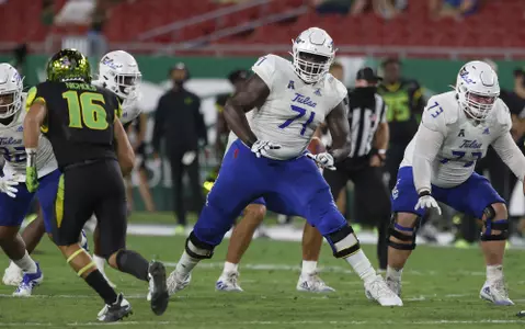 Oct 23, 2020; Tampa Bay, Florida, USA; during the first half at Raymond James Stadium. Mandatory Credit: Reinhold Matay