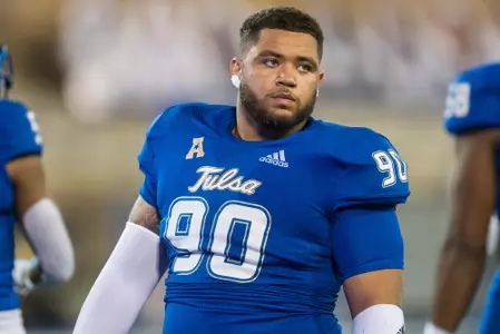 SMU vs TU -  BRETT ROJO/For the University of Tulsa