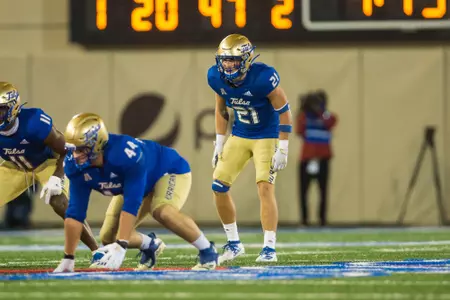 East Carolina vs TU -  BRETT ROJO/For the University of Tulsa