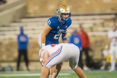 SMU vs TU -  BRETT ROJO/For the University of Tulsa