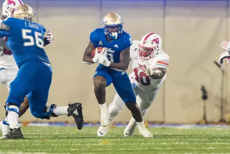SMU vs TU -  BRETT ROJO/For the University of Tulsa