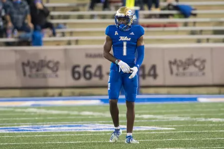 SMU vs TU -  BRETT ROJO/For the University of Tulsa