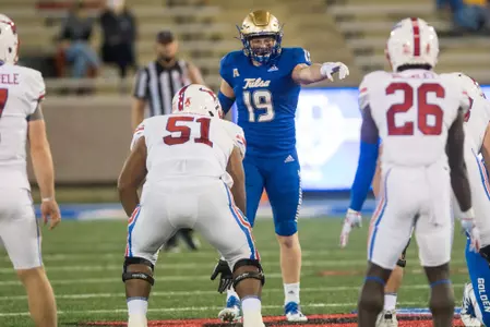 SMU vs TU -  BRETT ROJO/For the University of Tulsa