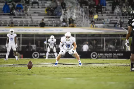 October 3, 2020 - Orlando, FL, U.S: \  during 1st half NCAA football game between the Tulsa Golden Hurricane and the UCF Knights at the Bounce House in Orlando, Fl.  Romeo T Guzman