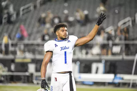 October 3, 2020 - Orlando, FL, U.S: \  during 2nd half NCAA football game between the Tulsa Golden Hurricane and the UCF Knights. Tulsa defeated UCF 34-26 at the Bounce House in Orlando, Fl.  Romeo T Guzman