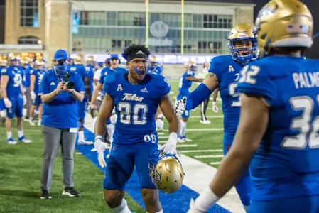 SMU vs TU -  BRETT ROJO/For the University of Tulsa