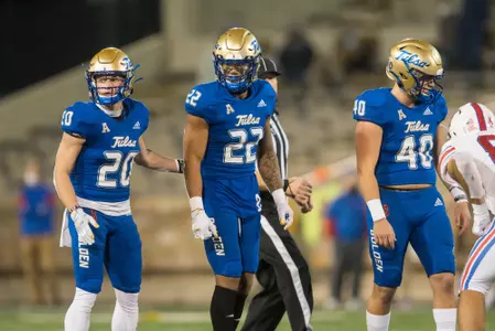 SMU vs TU -  BRETT ROJO/For the University of Tulsa