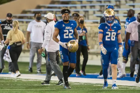 SMU vs TU -  BRETT ROJO/For the University of Tulsa